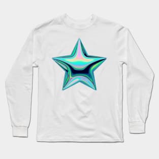 Silver star balloon Long Sleeve T-Shirt